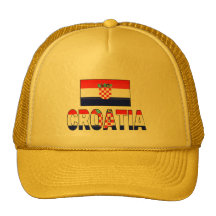 Kroatienflagga Keps