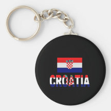 Kroatienflagga Nyckelringar