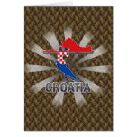 Kroatienflaggakarta 2,0 kort