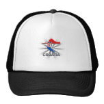 Kroatienflaggakarta 2,0 trucker kepsar