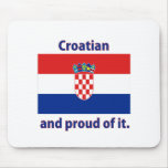 Kroatiska Mousepad Musmatta