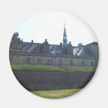 Kronborg slott Danmark Magnet För Kylskåp