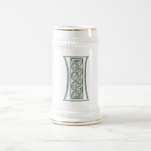 KRW - Jag - Celtic Monogrammed Stein Kaffe Kopp