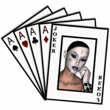 KRW segra räcker pokerfotoskulptur Photo Cut Outs