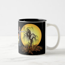 Krw-vampyr vid fullmånen kaffe muggar