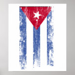 Kubansk flagga print