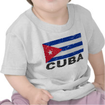 Kubavintageflagga Tshirts