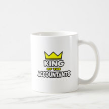 Kung av revisorerna kaffe muggar
