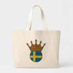 Kung av sverigen tote bags
