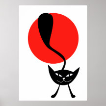 Kung Fu katt Posters