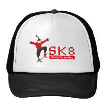 Kung Fu skating トラッカーキャップ