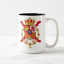Kung Juan Carlos av Spanien Kaffe Muggar
