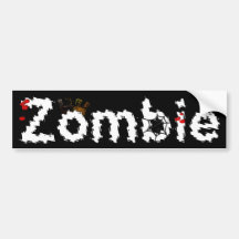 Kunglig Zombie Bildekaler