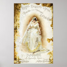 Kungliga engelsk opera Ivanhoe Posters
