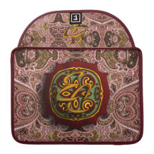 Kungliga rosa Paisley Sleeve För MacBooks