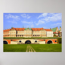 Kungligt slott i Warsaw Posters