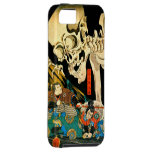 Kuniyoshi skelett som tillkallas av häxan casemate fodral