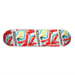Kunstler konstnär skateboard