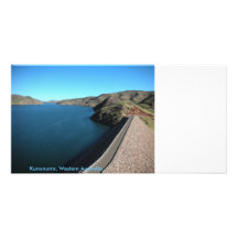 Kununurra westerna Australien Anpassingsbara Fotokort