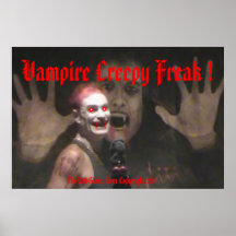 Kuslig freak för VampirePosters TheRobGlass vampyr
