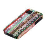 Kuslig grungy polka dotsiphone case 4