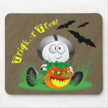 Kuslig jack o lantern Mousepad Musmattor