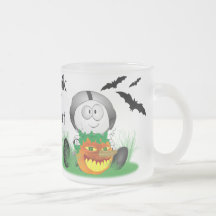Kuslig jack o lanternmugg