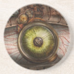 Kusliga Steampunk - - öga på teknologi Underlägg För Glas