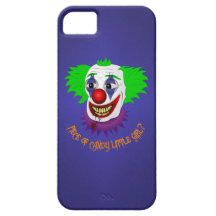 Kusligt fodral för clowniPhone 5 iPhone 5 Case-Mate Skydd