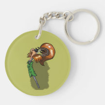 Kusligt kök Whiskwolf Keychain
