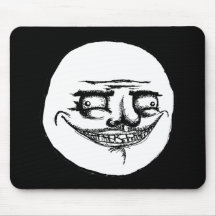 Kusligt mig Gusta - svart Mousepad Mus Mattor
