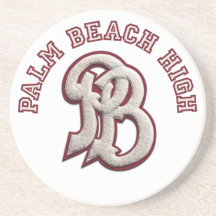 Kustfartyg för Palm Beach kick #2 Underlägg För Glas