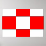 Kvadrerad flagga, Palestina Posters