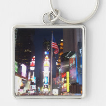 "Kvadrerar tider, New York City, USA" CricketDiane Nyckel Ring