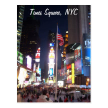 "Kvadrerar tider, New York City, USA" CricketDiane Vykort