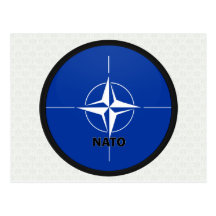 Kvalitets- flagga för Nato Roundel Vykort