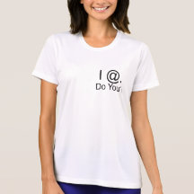 Kvinna fiber för Micro för I@ vit Tee Shirts