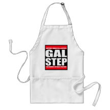 Kvinna för GALSTEP Dubstep för DnB för dub Electro Förkläde