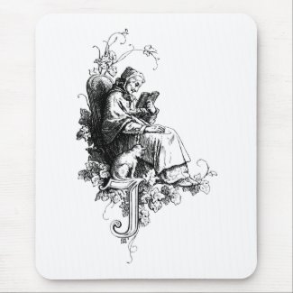 Kvinna, katt och brev mig eller J Musmattor