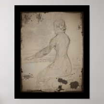 Kvinna på pianot (det fördämningVid pianot) Posters