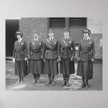 Kvinnlig polis posters