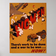 kvinnor av kriger print