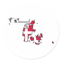 Kyla Danmark Klistermärken