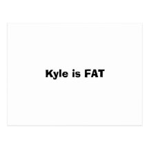 Kyle är FET Vykort