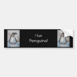 Kylig lite pingvinbildekal