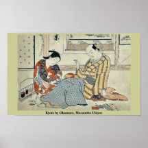 Kyoto vid Okumura, Masanobu Ukiyoe Posters