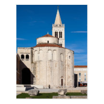 Kyrka för St. Donatus i Zadar Vykort