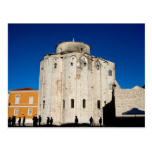Kyrka för St. Donatus i Zadar Vykort