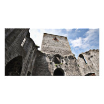 Kyrkan fördärvar i Visby Sverige