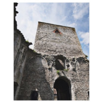 Kyrkan fördärvar i Visby Sverige
